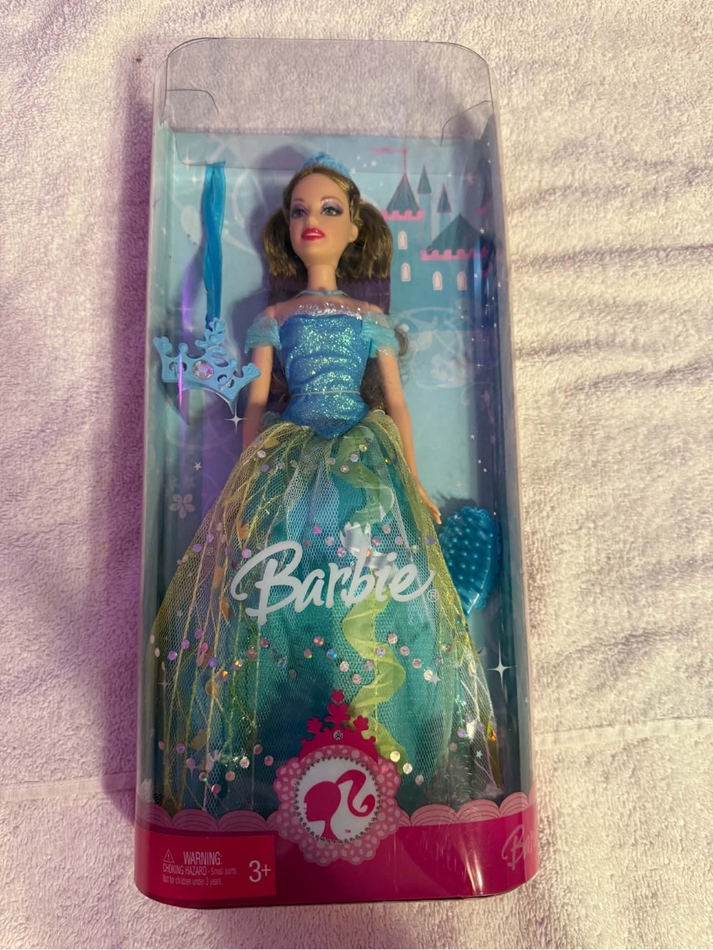 Barbie Glitter Royal Princess Doll M4981 Removable Clothes NIB 2007 Mattel Rare